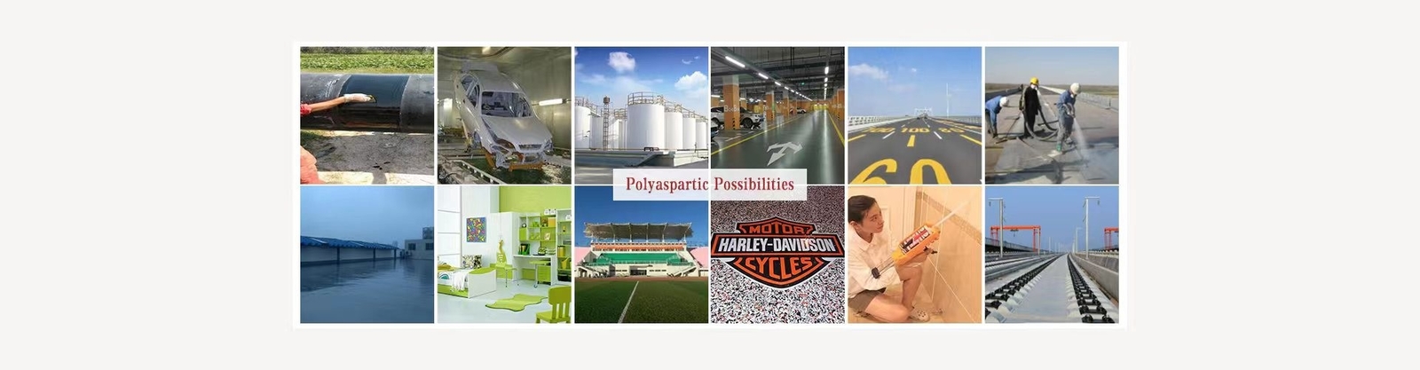 Покрытия Polyaspartic Polyurea